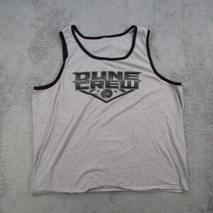 Dune Crew Tank Top Mens 2XL Gray Graphic Live To Dune Dumont Dunes CA Sleeveless